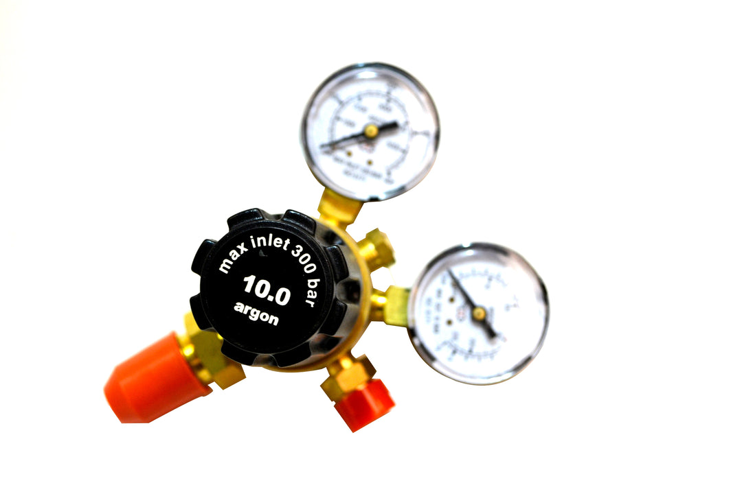 Weldability Sif Argon Regulator – Dual-Gauge, Industrial-Grade, High-Precision Gas Control for MIG/TIG Welding, Pack of 1