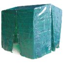 WORK SHELTER TRANS GREEN COVER