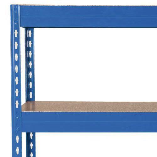 5 Bay Offer - Budget Shelving Blue - 1720h 900w with 5 Shelves