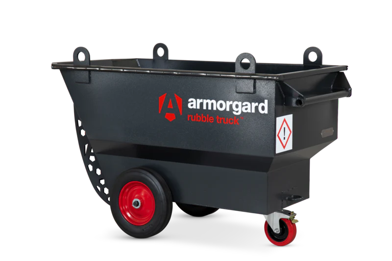Armorgard Rubble Truck, heavy-duty multi-purpose material and waste truck 1465x755x945
