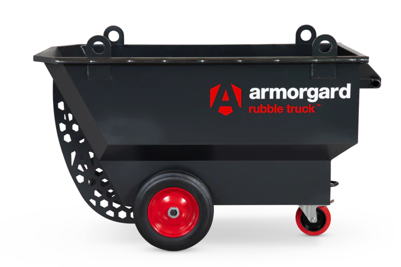 Armorgard Rubble Truck, heavy-duty multi-purpose material and waste truck 1465x755x945