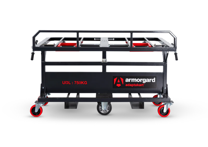 Armorgard AdaptaKart AK750 board trolley with pivoting frame 1990x740x1600