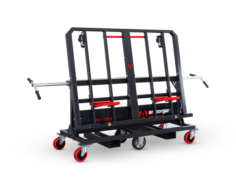 Armorgard AdaptaKart AK750 board trolley with pivoting frame 1990x740x1600