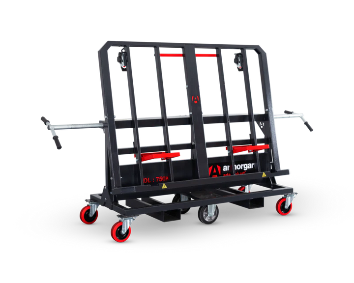 Armorgard AdaptaKart AK750 board trolley with pivoting frame 1990x740x1600