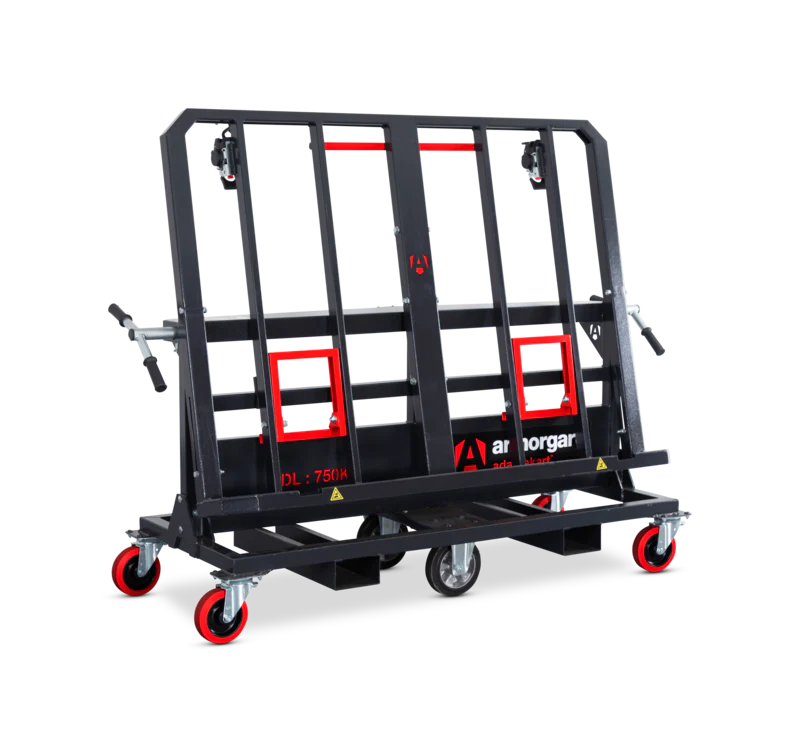 Armorgard AdaptaKart AK750 board trolley with pivoting frame 1990x740x1600