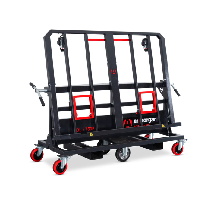 Armorgard AdaptaKart AK750 board trolley with pivoting frame 1990x740x1600