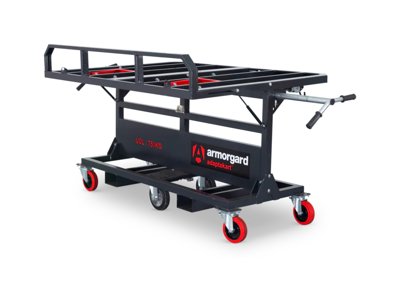 Armorgard AdaptaKart AK750 board trolley with pivoting frame 1990x740x1600
