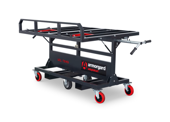 Armorgard AdaptaKart AK750 board trolley with pivoting frame 1990x740x1600