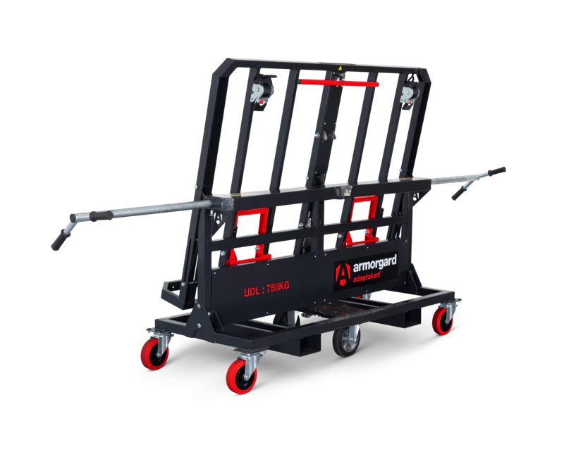 Armorgard AdaptaKart AK750 board trolley with pivoting frame 1990x740x1600