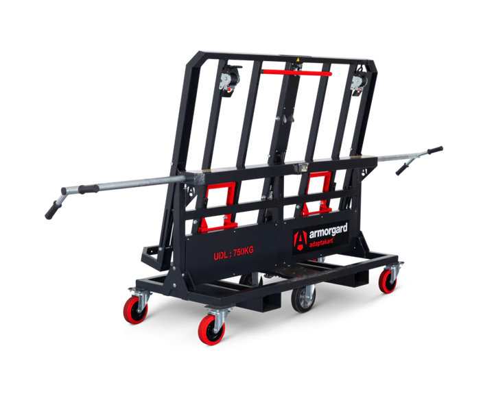 Armorgard AdaptaKart AK750 board trolley with pivoting frame 1990x740x1600