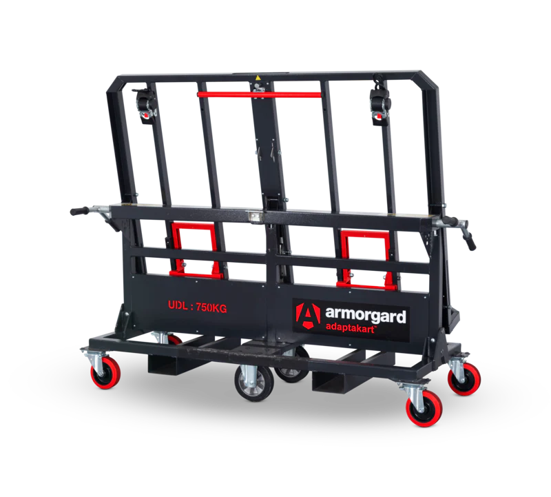 Armorgard AdaptaKart AK750 board trolley with pivoting frame 1990x740x1600
