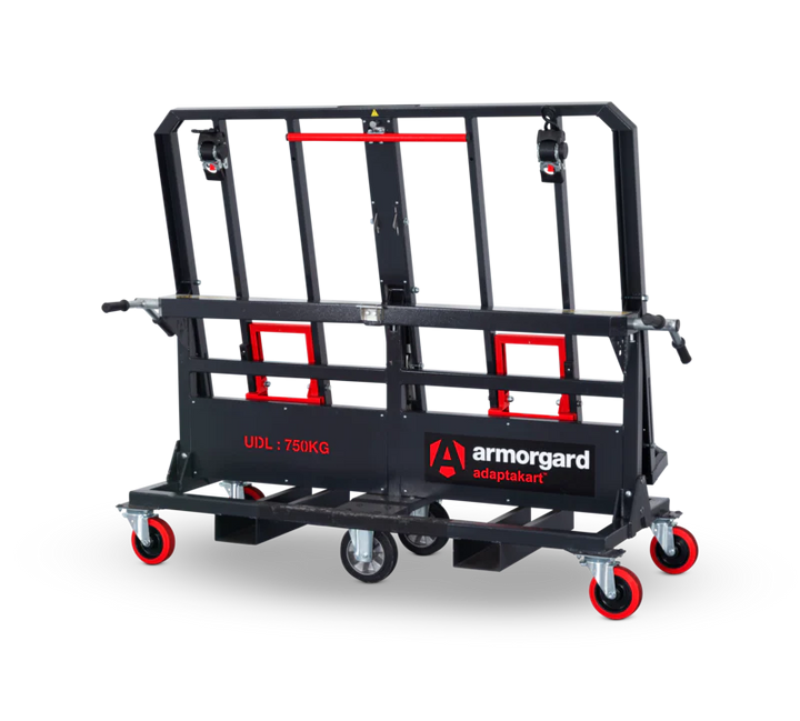 Armorgard AdaptaKart AK750 board trolley with pivoting frame 1990x740x1600