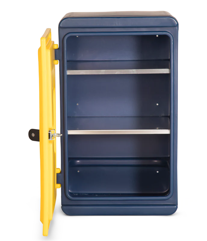 Armorgard Durable plastic chemical cabinet 575x440x910