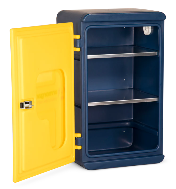 Armorgard Durable plastic chemical cabinet 575x440x910