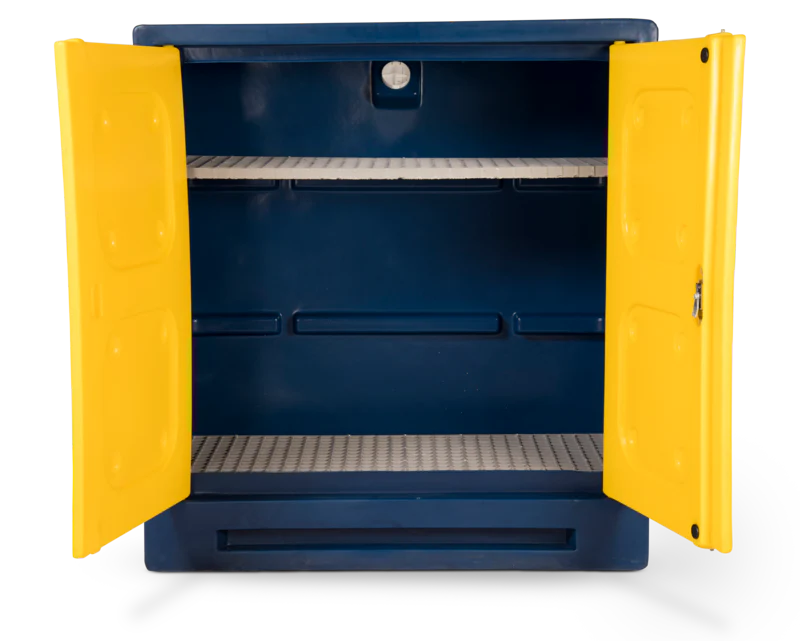 Armorgard Durable plastic chemical cabinet 1220x550x1310