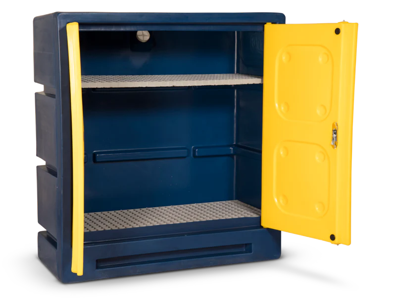 Armorgard Durable plastic chemical cabinet 1220x550x1310