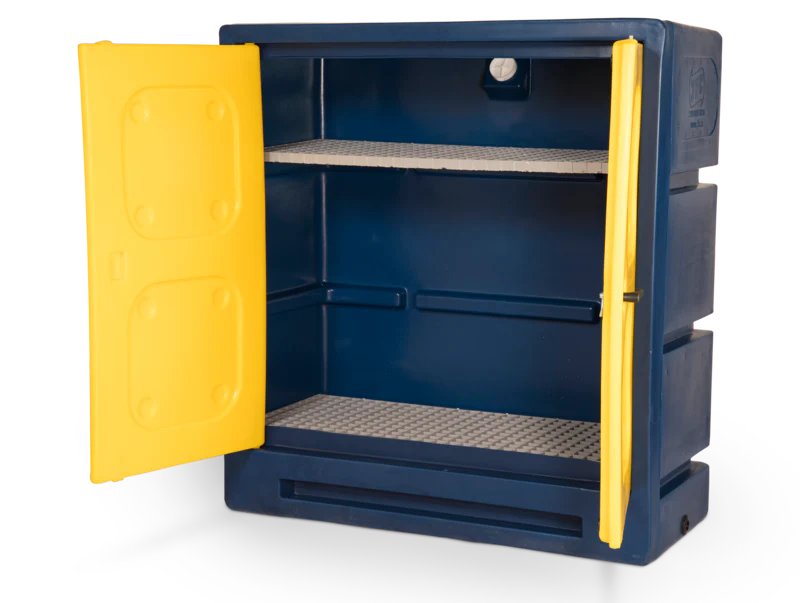 Armorgard Durable plastic chemical cabinet 1220x550x1310