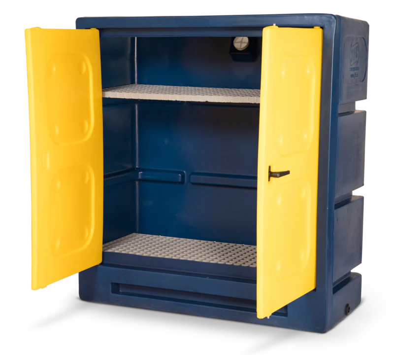 Armorgard Durable plastic chemical cabinet 1220x550x1310