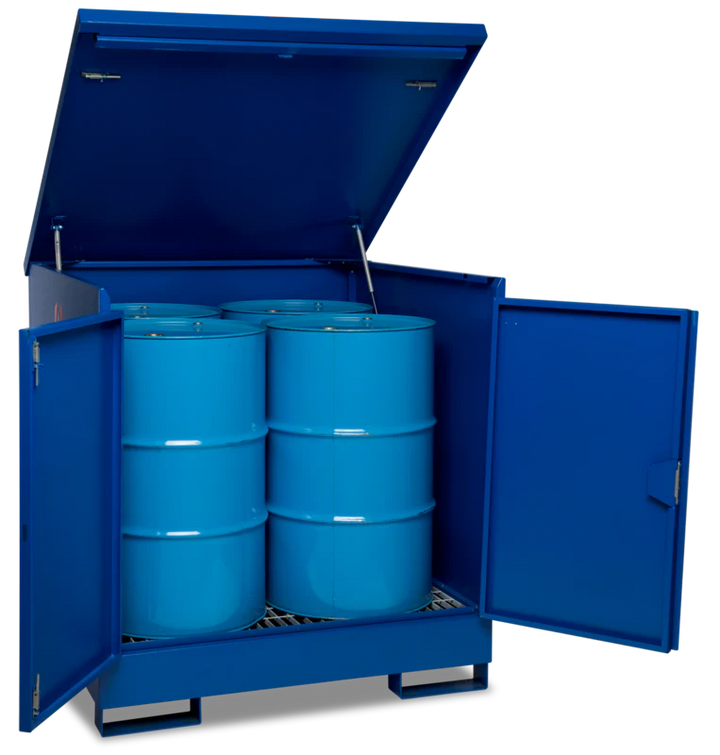 Armorgard 4 Drum enclosed DrumBank 1420x1345x1290