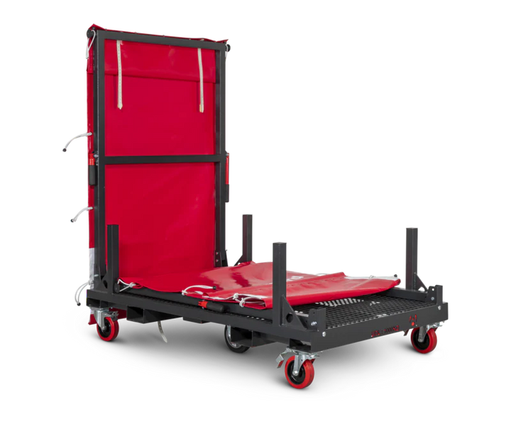Armorgard  Mobile rack for ducting 1830x1150x670 complete with branded curtains