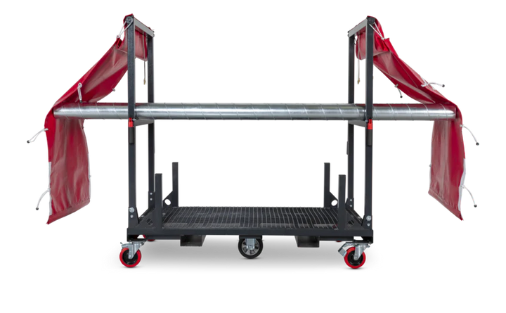Armorgard  Mobile rack for ducting 1830x1150x670 complete with branded curtains