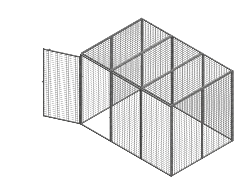 Armorgard Gorilla Gas Cage 2712x1866x1831