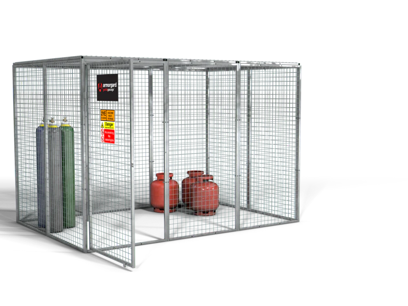 Armorgard Gorilla Gas Cage 2712x1866x1831
