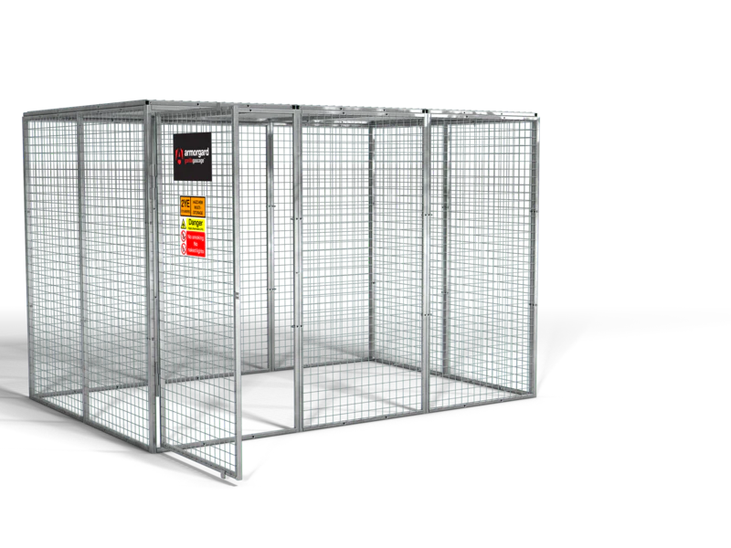 Armorgard Gorilla Gas Cage 2712x1866x1831
