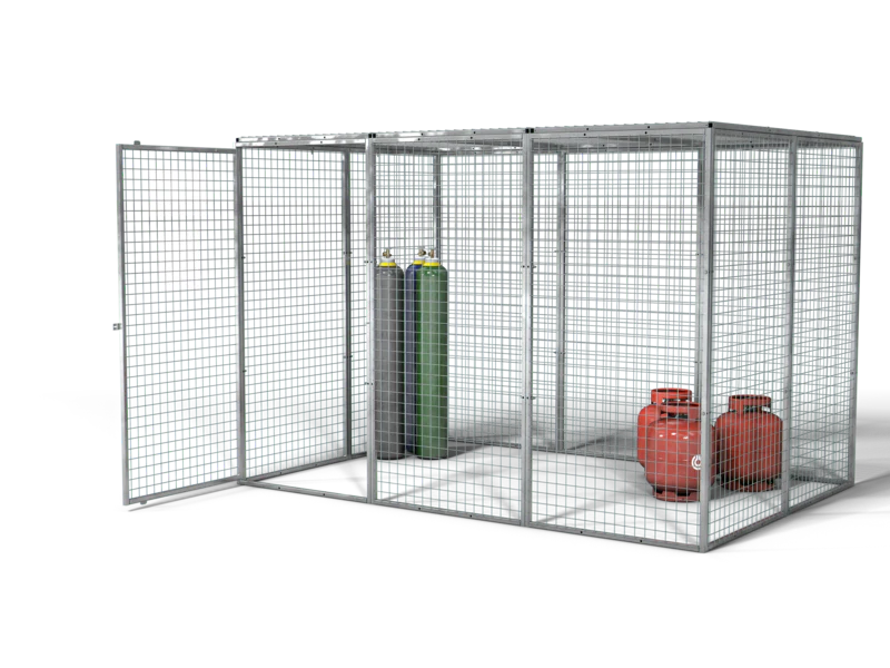 Armorgard Gorilla Gas Cage 2712x1866x1831