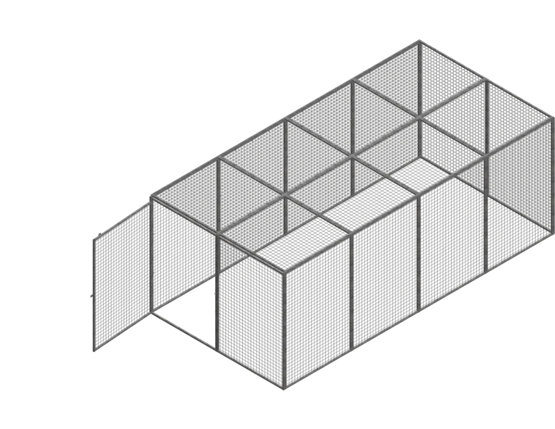 Armorgard Gorilla Gas Cage 2412x4866x1831
