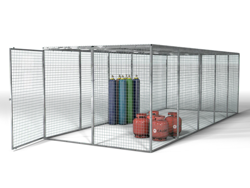 Armorgard Gorilla Gas Cage 2412x6066x1831