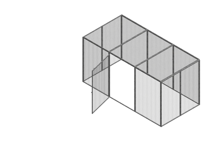 Gorilla Gas Cage 3621x1866x1831