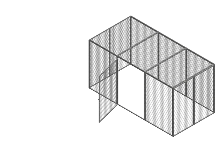 Gorilla Gas Cage 3621x1866x1831