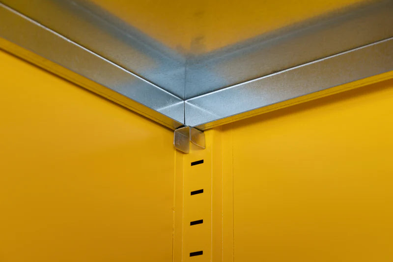 Armorgard Hazardous Floor Cupboard 900x465x1200 c/w 2 Shelves
