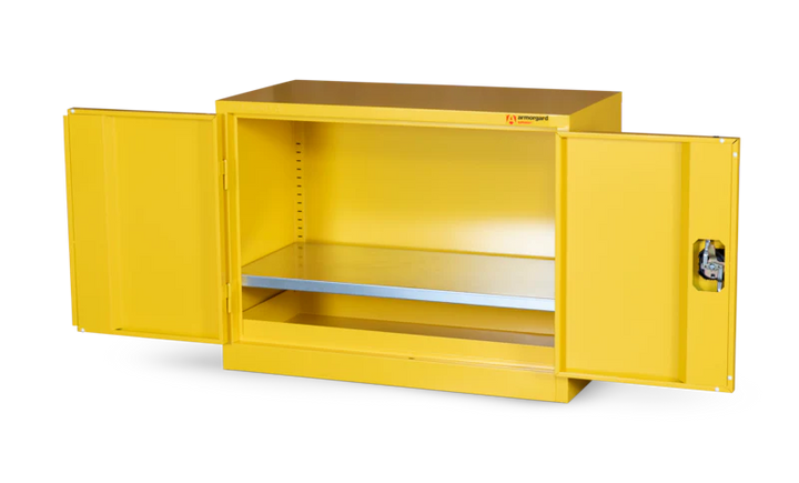 Armorgard Hazardous Floor Cupboard 900x465x700 c/w 1 Shelf