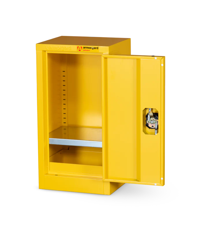 Armorgard Hazardous Floor Cupboard 350x315x700 c/w 1 Shelf
