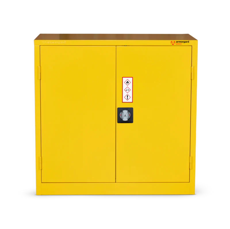 Armorgard Hazardous Floor Cupboard 900x465x900 c/w 1 Shelf