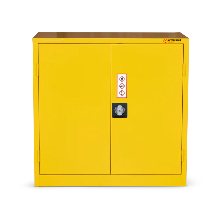 Armorgard Hazardous Floor Cupboard 900x465x900 c/w 1 Shelf