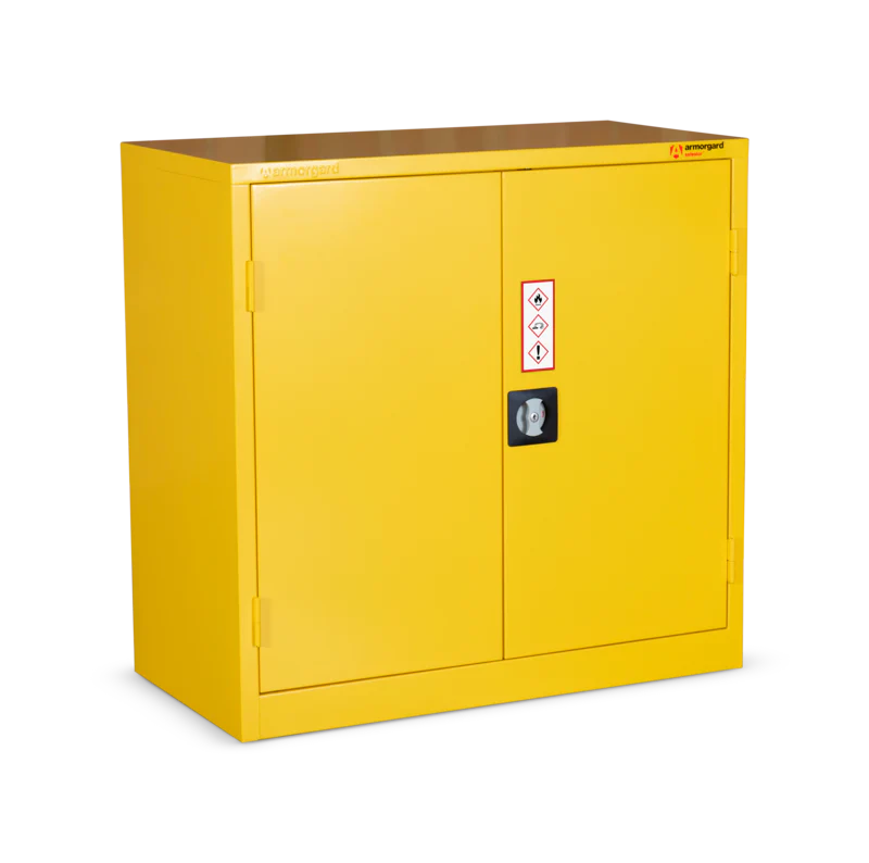 Armorgard Hazardous Floor Cupboard 900x465x900 c/w 1 Shelf