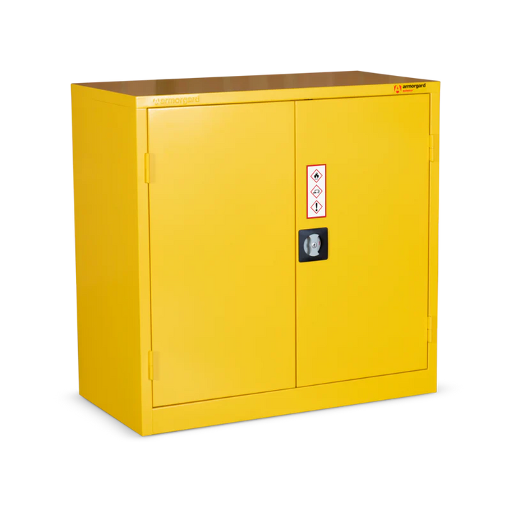 Armorgard Hazardous Floor Cupboard 900x465x900 c/w 1 Shelf