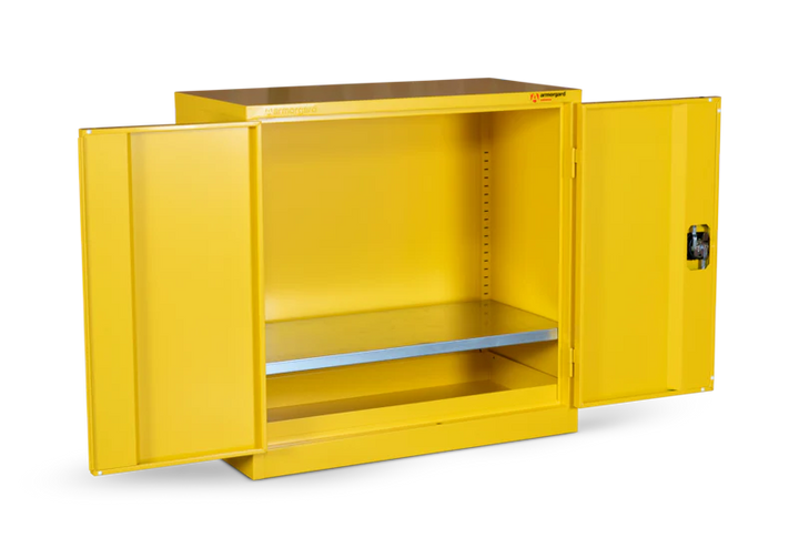Armorgard Hazardous Floor Cupboard 900x465x900 c/w 1 Shelf