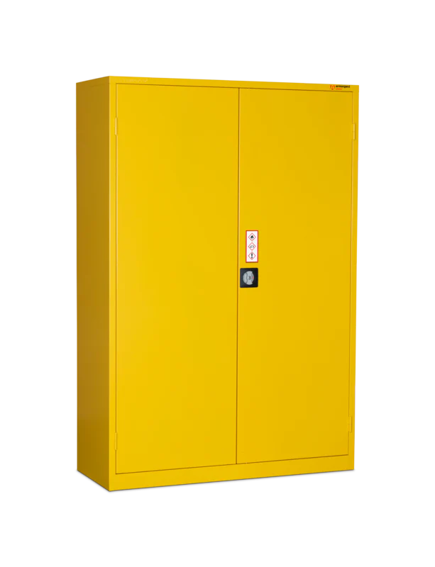 Armorgard Hazardous Floor Cupboard 1200x465x1800 c/w 3 Shelves