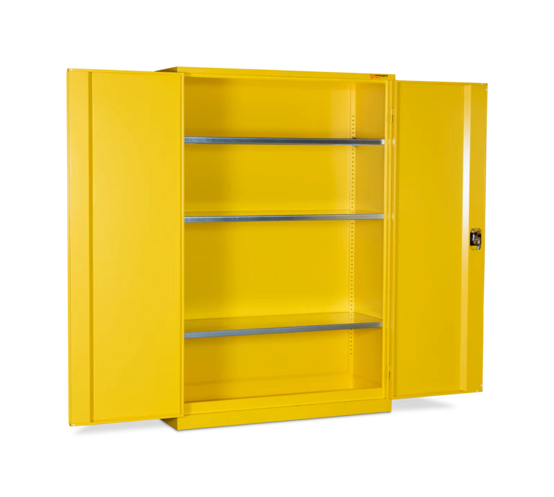 Armorgard Hazardous Floor Cupboard 1200x465x1800 c/w 3 Shelves