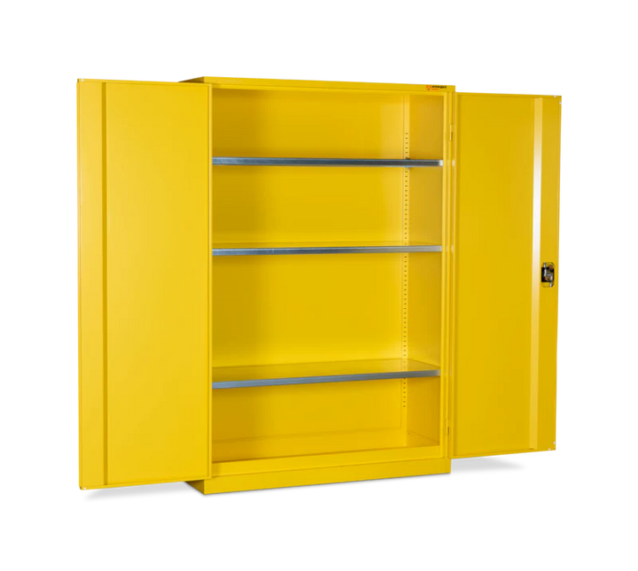 Armorgard Hazardous Floor Cupboard 1200x465x1800 c/w 3 Shelves