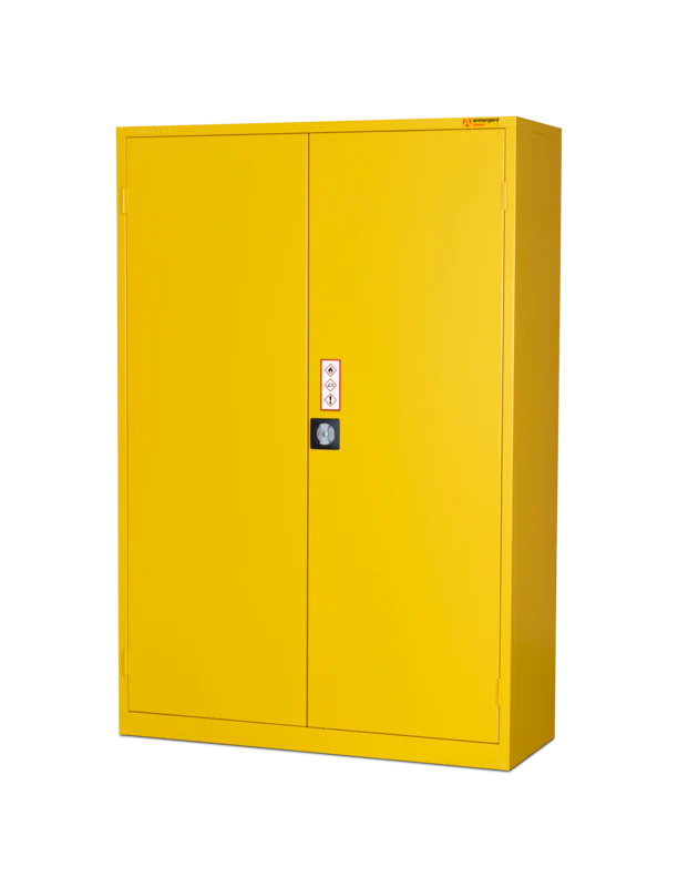 Armorgard Hazardous Floor Cupboard 1200x465x1800 c/w 3 Shelves