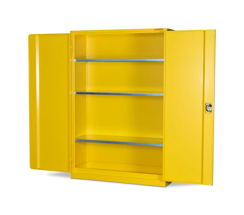 Armorgard Hazardous Floor Cupboard 1200x465x1800 c/w 3 Shelves