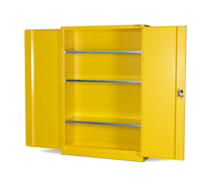 Armorgard Hazardous Floor Cupboard 1200x465x1800 c/w 3 Shelves
