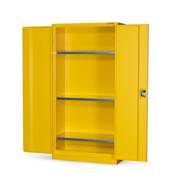 Armorgard Hazardous Floor Cupboard 900x465x1800 c/w 3 Shelves