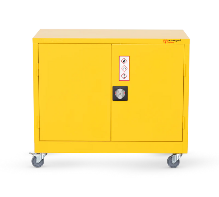 Armorgard Hazardous Mobile Cupboard 900x465x810