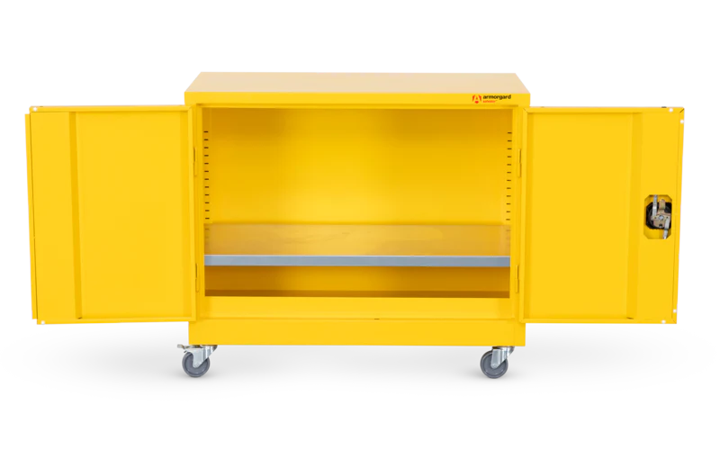 Armorgard Hazardous Mobile Cupboard 900x465x810